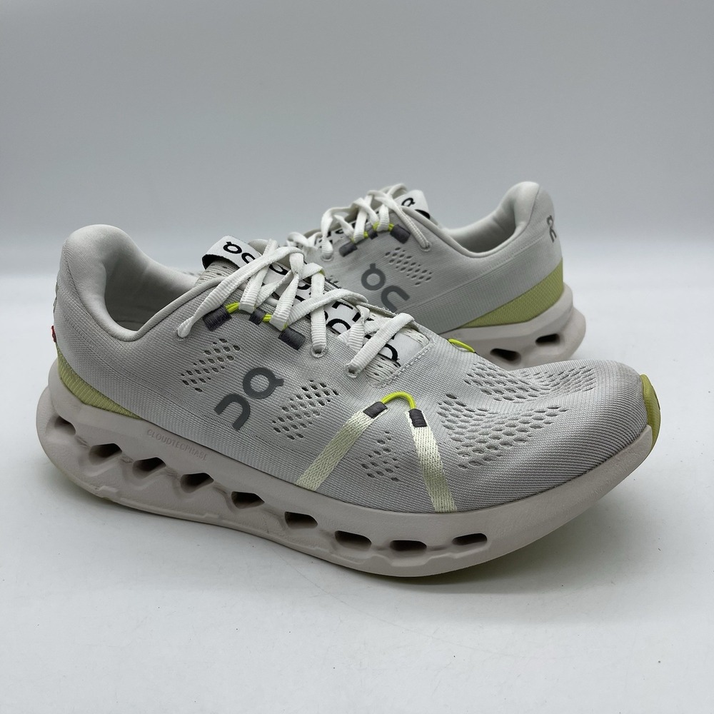 On Cloudsurfer 3WD10440248 Women's Size 10 Running Shoes White Sand Sneakers
